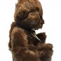 Applause Russ Brown Plush Teddy Bear Bow Stuffed Animal Sits 10" Soft Furry Toy