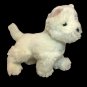 Douglas Cuddle Toys Plush Dog White Terrier Soft Puppy Small Stuffed Animal 9"