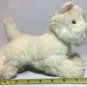 Douglas Cuddle Toys Plush Dog White Terrier Soft Puppy Small Stuffed Animal 9"