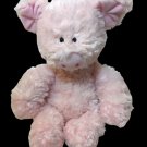 Aurora World Tubbie Wubbie Plush Pig Soft Pink Piglet 10" Sitting Position