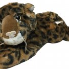 Leopard Plush Cheetah Cub Baby Rattle Stuffed Animal Laying 12" Cat Main Joy Leopard Plush Cheetah Cub Baby Rattle Stuffed Animal Laying 12" Cat Main Joy