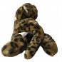 Leopard Plush Cheetah Cub Baby Rattle Stuffed Animal Laying 12" Cat Main Joy