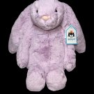 Jellycat Bashful Lilac Bunny Medium Beanbag Plush Rabbit 12" New NWT Jellycat Bashful Lilac Bunny Medium Beanbag Plush Rabbit 12" New NWT