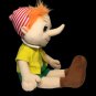 Zhenjiang Lian Yew Elf Pinocchio Plush Stuffed Poseable Doll 18" RARE VHTF