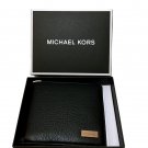 Rare Michael Kors Men’s Stephen Black Leather Billfold Wallet New In Box HTF Rare Michael Kors Men’s Stephen Black Leather Billfold Wallet New In Box HTF