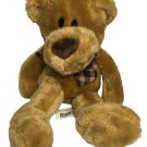 Teddy Bear Plush Brown UK London Paget Trading Soft Toy Floppy Bean Stuffed 15"