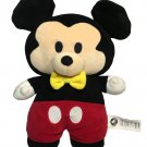 Disney Cuddleez Mickey Mouse Squishy Plush Soft Stuffed Animal Doll 13" VHTF