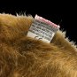 Ty Classic Brown Bear Magee Plush Stuffed Animal Toy Gold Satin Bow Vintage 1998