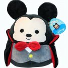 RARE Squishmallow Disney Mickey Mouse Dracula Vampire Halloween NWT 15" Plush
