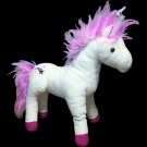 Douglas Cuddle Toys Plush White Horse Rainbow Shooting Star Stuffed Animal RARE