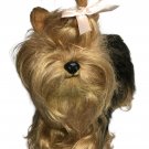 Domo Designs Lively & Lovely Shih Tzu Dog Plush Yorkshire Terrier Handcrafted