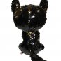 TY Flippables JINX Black Cat Halloween Sequin Plush (Medium Size - 9 in.) Toy