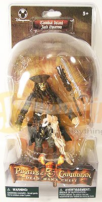 DISNEY PIRATES OF CARIBBEAN Cannibal JACK SPARROW Dead Man's Chest EXCLUSIVE