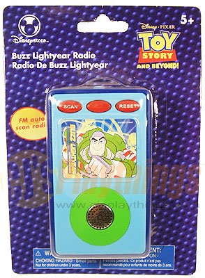 Authentic Disney Store Exclusive Buzz Lightyear Radio FM