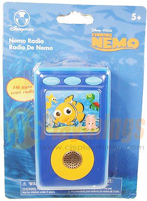 Authentic Disney Store Exclusive Nemo Radio FM