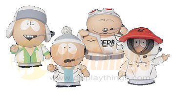 SOUTH PARK BOY BAND DELUXE BOX SET Variant Cartman Kenny Kyle Stan