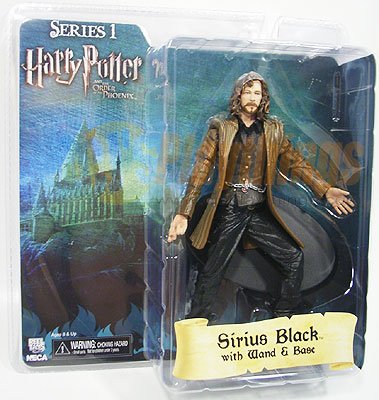 NECA Harry Potter Order of the Phoenix Series 1 Sirius Black w/ Wand ready to ship