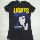 LIGHTS CONCERT TEE The Listening - Black xs indie