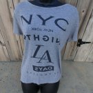 NYC / LA tee Grey sz L