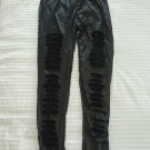 Rocker lace cutout leggings