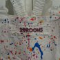 29Rooms 80s Style Paint Splatter Denim White Overalls Port West Brand S