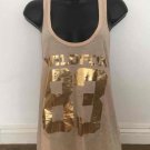 Wildfox Couture Gold mettalic Number Jersey 83 Sz S