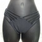 Black Strappy bikini bottom