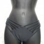 Black Strappy bikini bottom
