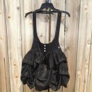 AVEC Overall Halter Sequin Dress Black s