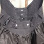 AVEC Overall Halter Sequin Dress Black s