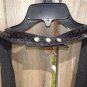 AVEC Overall Halter Sequin Dress Black s
