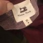 Cotton Candy Maroon Spike Shoulder Sweatshirt M