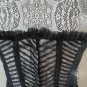 Strapless Tafetta Layered Bottom Dress Black S
