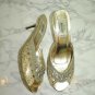 Bolaro RHINESTONE GOLD HEELS 8.5