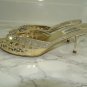 Bolaro RHINESTONE GOLD HEELS 8.5