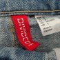 H&M Divided DESTROYED BLUE DENIM JEAN SHORTS Sz 6