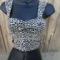 Leopard Crop top XS Animal Print