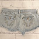 HOLLISTER JEANS DENIM SHORTS SZ 1