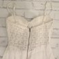 Reverse WHITE LACE MINI DRESS SZ S