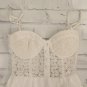 Reverse WHITE LACE MINI DRESS SZ S