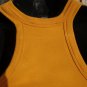 F21 GOOD IDEA Crop Top Tank S Mustard Gold