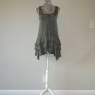H&M Ruffle Bottom Dress Grey Ss 2