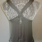H&M Ruffle Bottom Dress Grey Ss 2