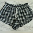 The Fifth Plaid Drawstring Shorts  S