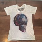 Galaxy Skull Tshirt Halloween Hipster S