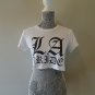 LA PRIDE Crop tee t-shirt WHITE M Show Some Pride LA