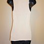 Basic White Stretchy Tank Top Tee OS