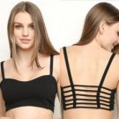 BRANDY MELVILLE Caged Cropped Bralette Black S