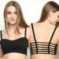 BRANDY MELVILLE Caged Cropped Bralette Black S