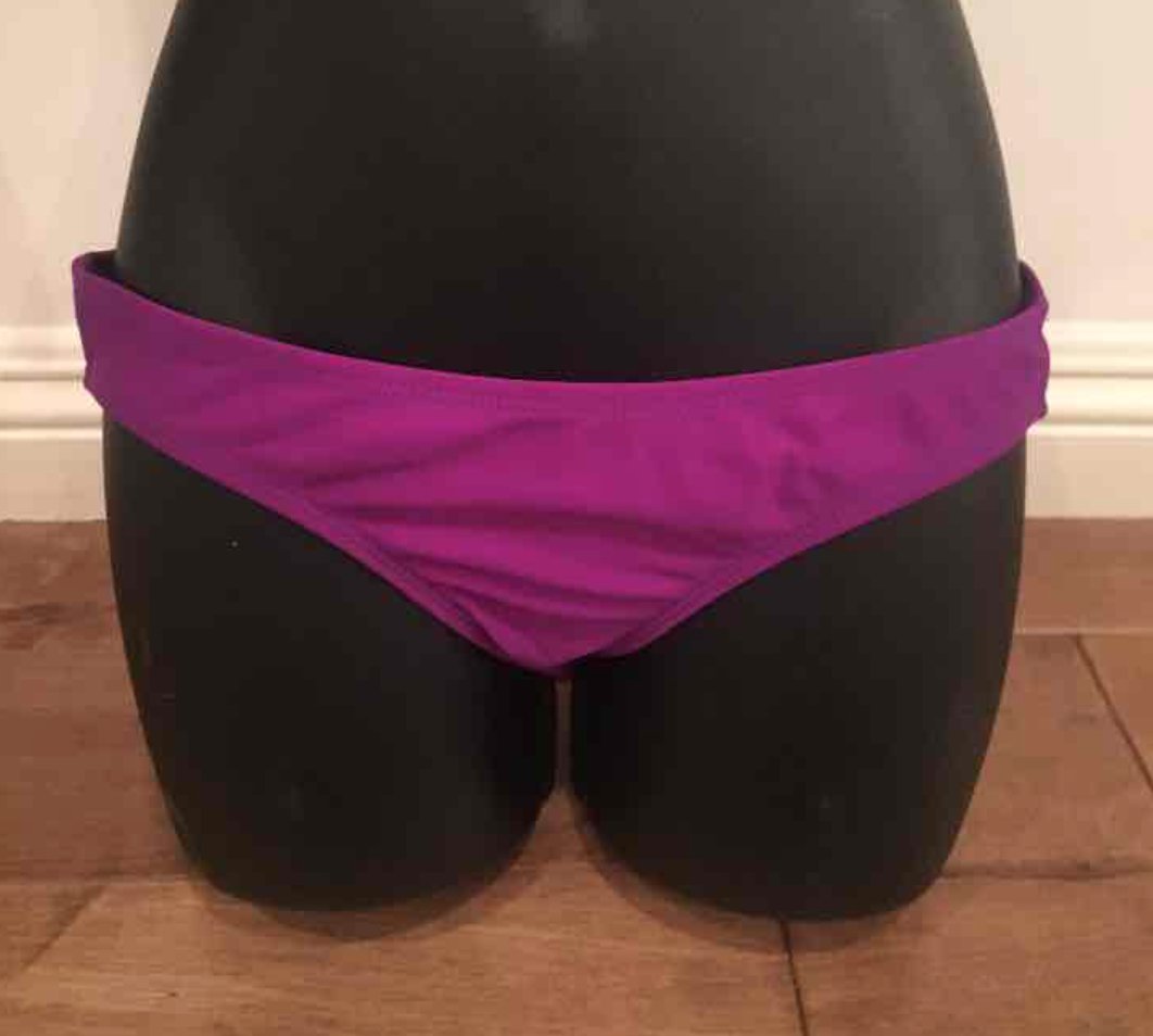 Purple Cheeky Bikini Bottoms